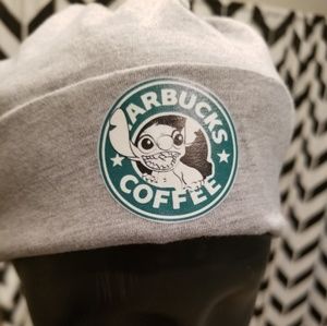 New Unused Disney Stitch Starbucks Grey Beanie